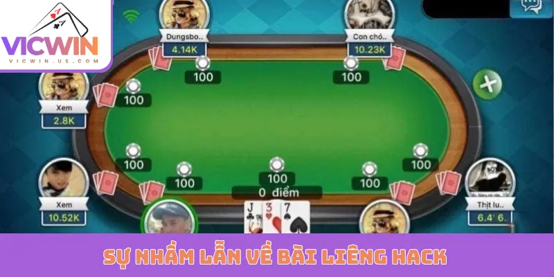 Sự nhầm lẫn về bài Liêng hack