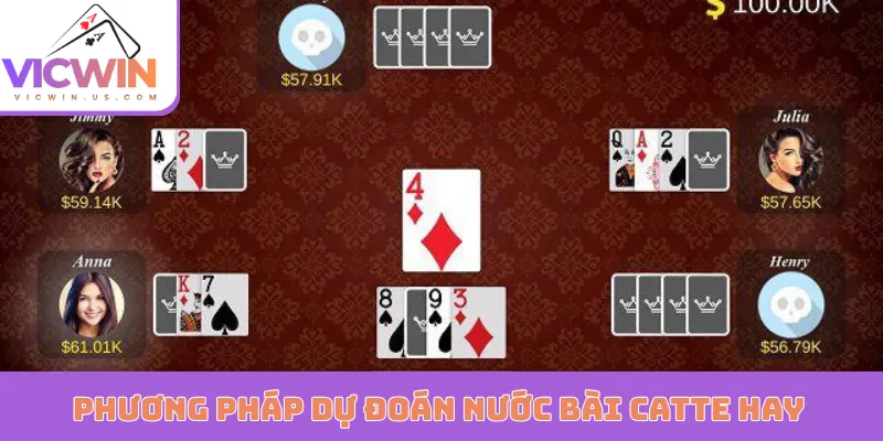 Phương pháp dự đoán nước bài Catte hay