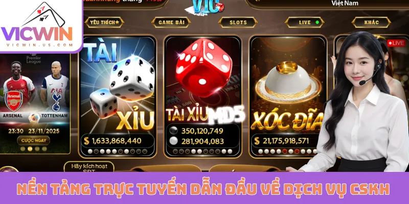 Nền tảng trực tuyến dẫn đầu về dịch vụ CSKH