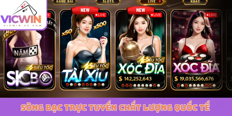 Sòng bạc trực tuyến chất lượng quốc tế